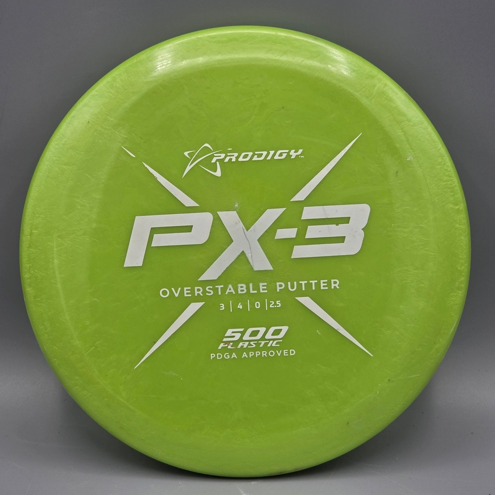 Prodigy Disc Putter Unisex 170g Green PX-3 500 Plastic Overstable Disc Golf Disc